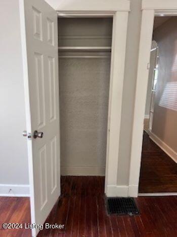 view of closet