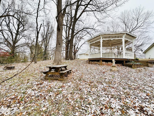 205 W Chestnut St, Leitchfield, KY 42754 - view of yard