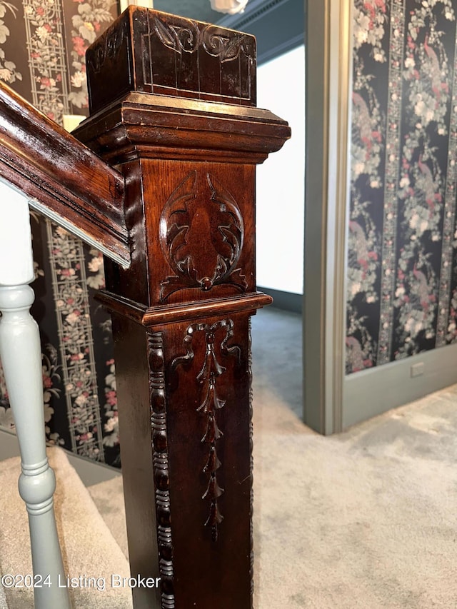 205 W Chestnut St, Leitchfield, KY 42754 - detailed view of carpet