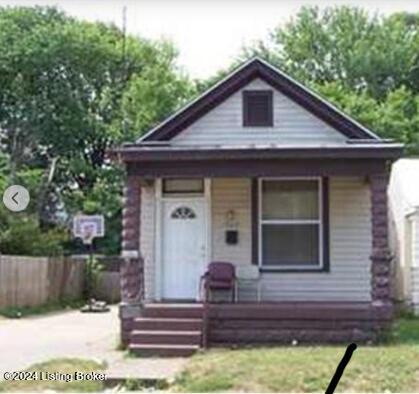 view of front of house with a porch