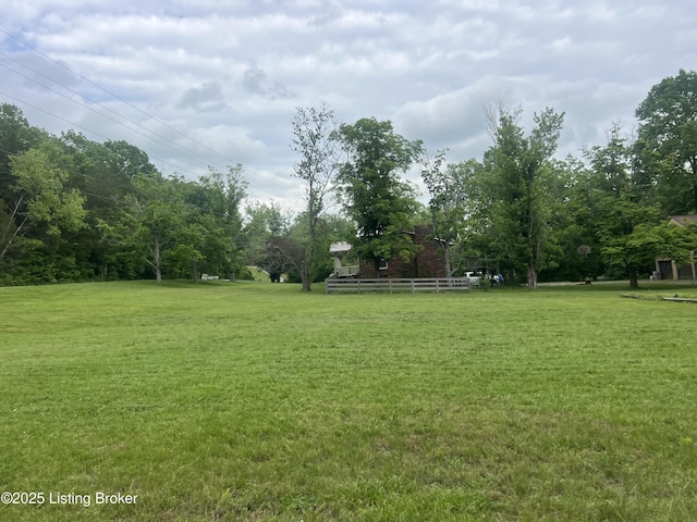 10700 Back Run Rd, Louisville, KY 40299 - view of grassy yard