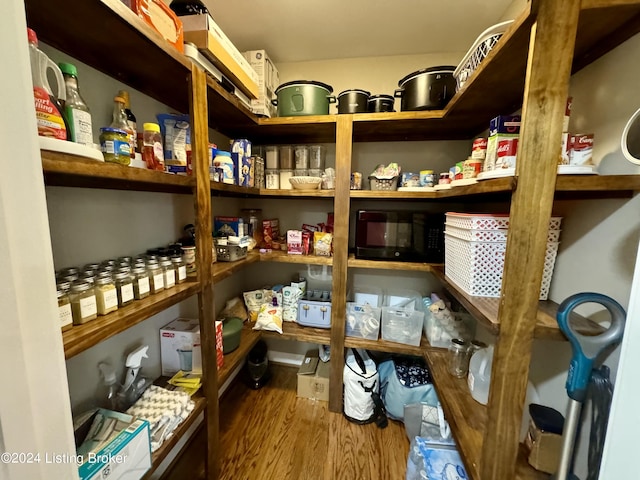 view of pantry