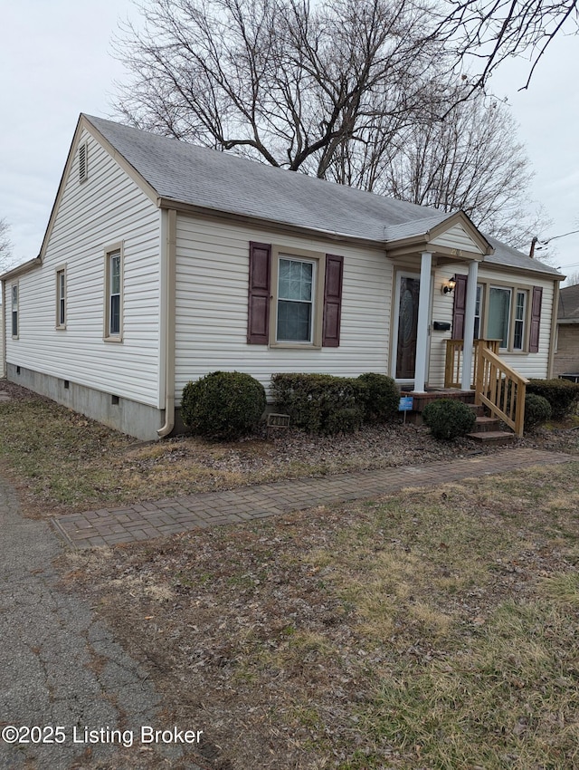 view of front of house