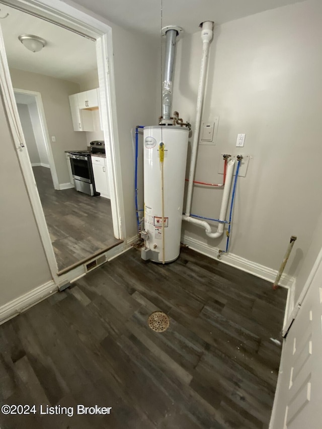 utilities featuring water heater