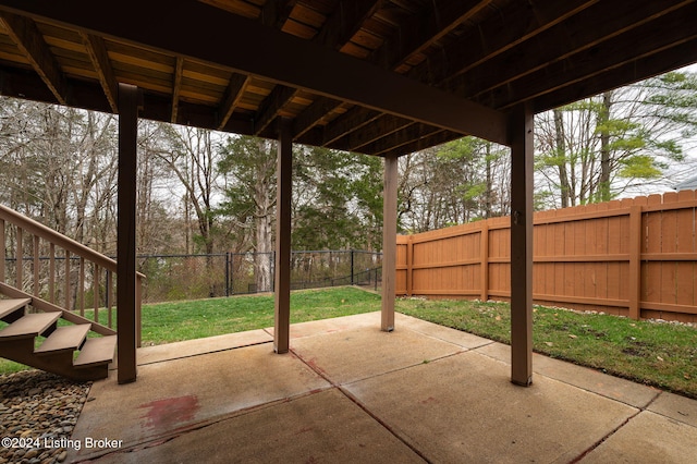 view of patio / terrace