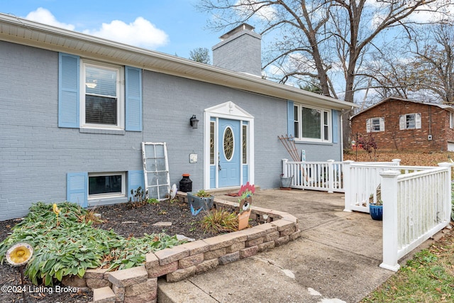 view of front of house