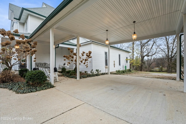 view of patio