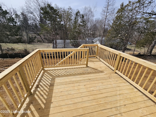 view of deck