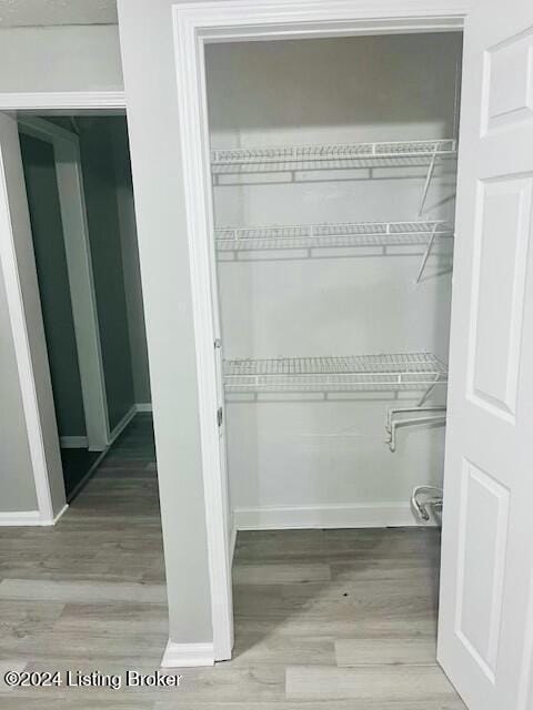 view of closet