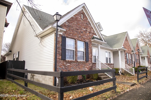 view of property exterior