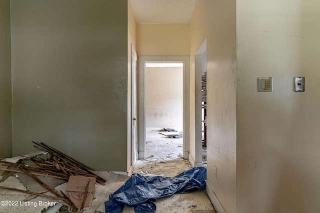 view of hallway