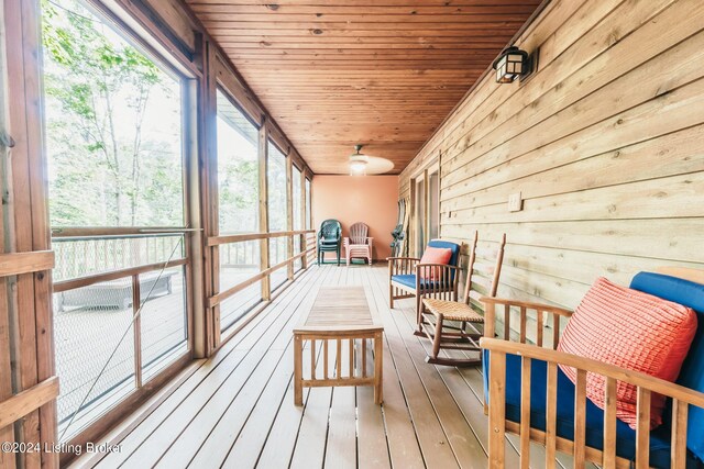 315 Timberlake Ln, Mcdaniels, KY 40152 - view of sunroom / solarium