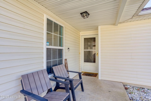 view of patio / terrace featuring a porch