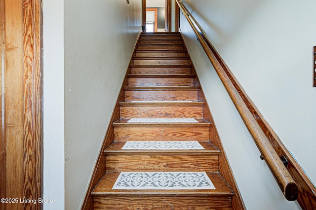 view of staircase