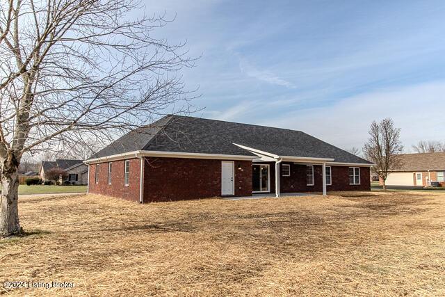363 S Hamilton Ave, Hanover, IN 47243 - view of home's exterior featuring brick siding