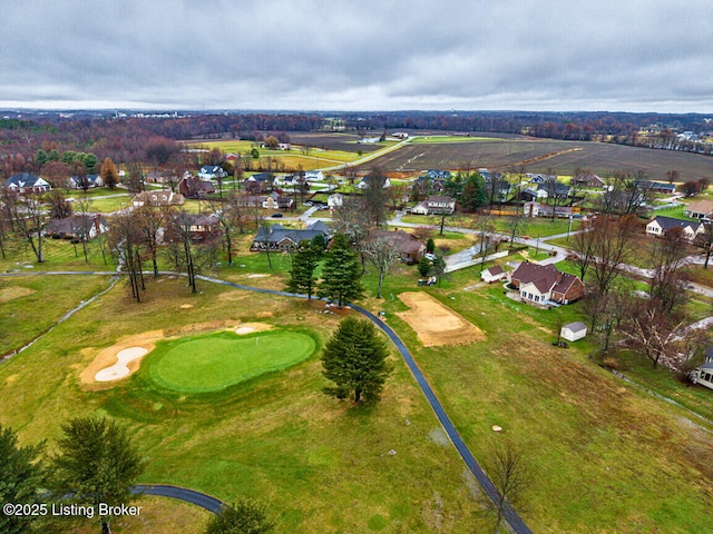 drone / aerial view