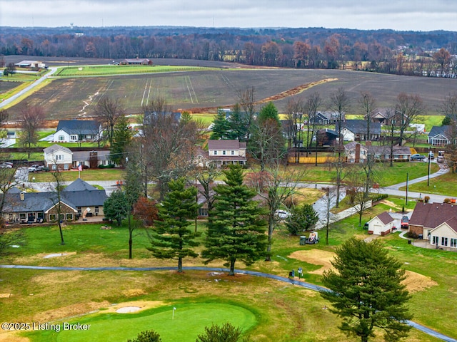 drone / aerial view