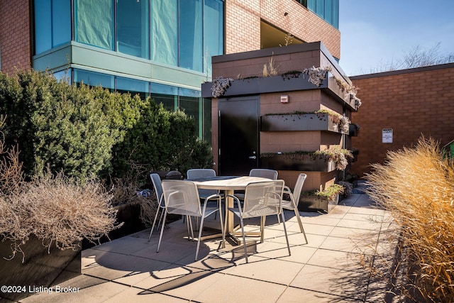 view of patio