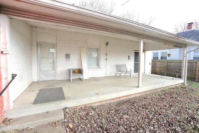 view of patio / terrace