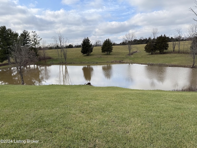 property view of water featuring a rural view