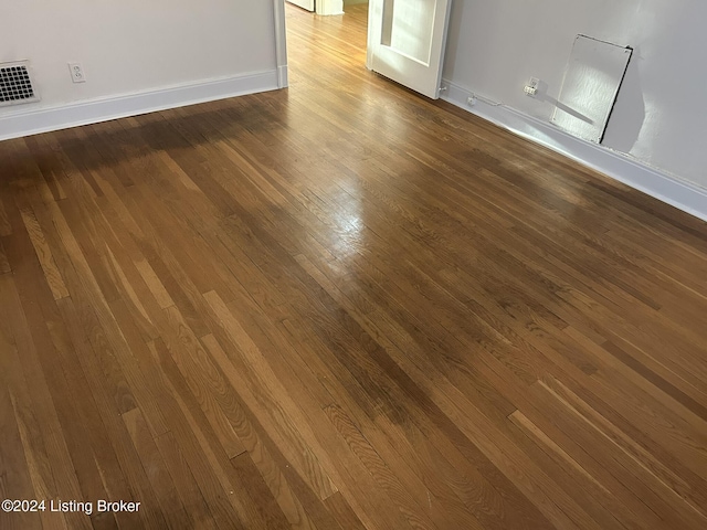 room details with wood-type flooring