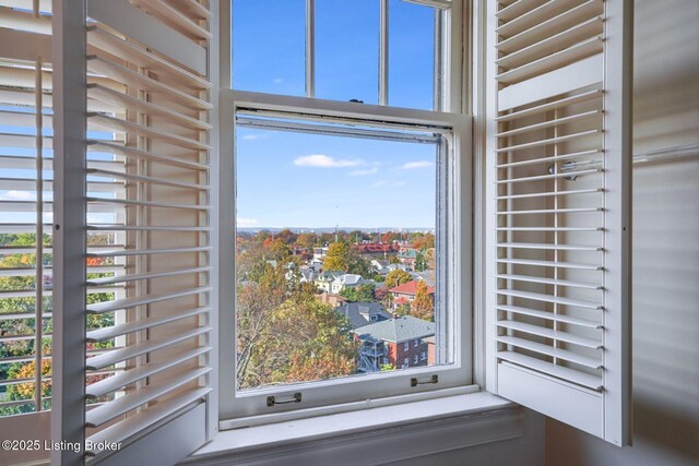 view of room details