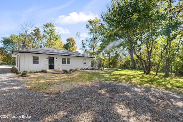 view of ranch-style house