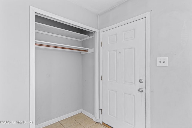 view of closet