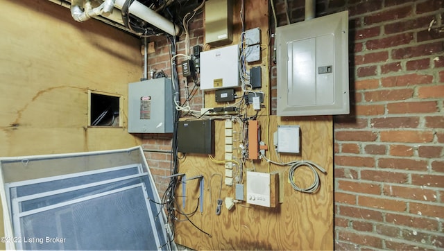 utilities with electric panel