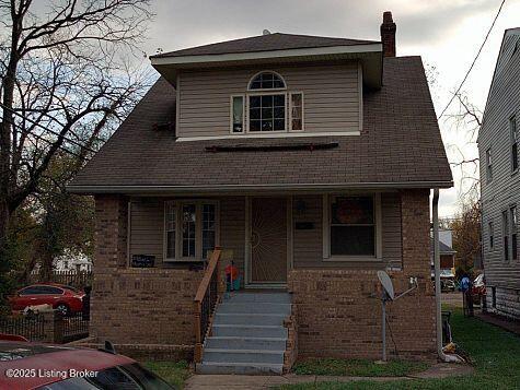 view of bungalow-style house