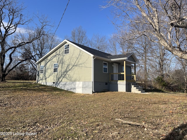 view of side of home