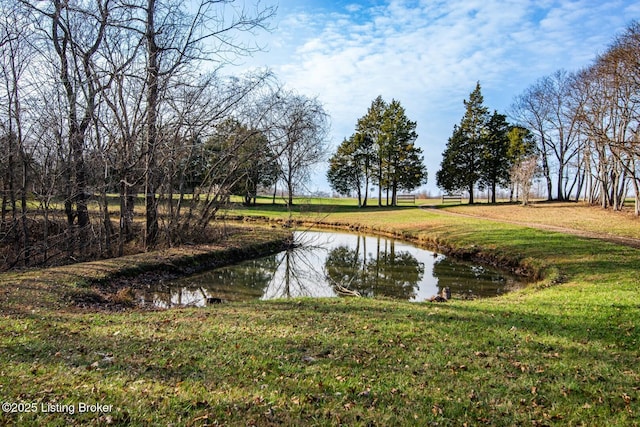 property view of water