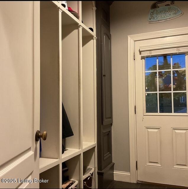 view of mudroom