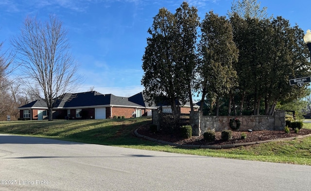 exterior space featuring a yard