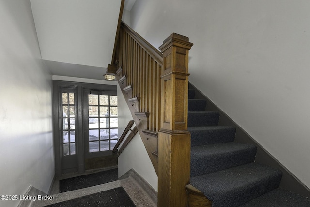 view of staircase