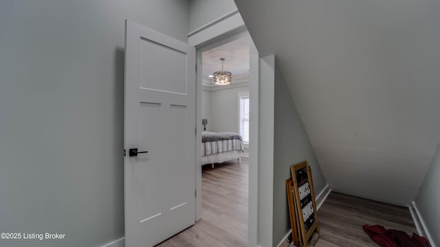 interior space featuring hardwood / wood-style floors