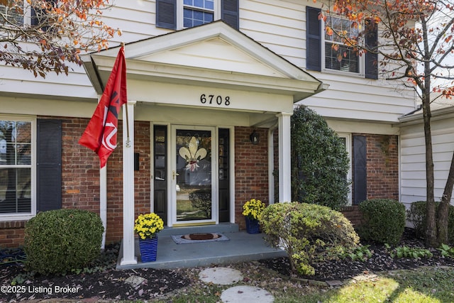 view of property entrance