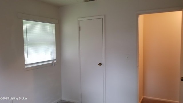 view of unfurnished bedroom