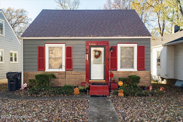 view of front of house