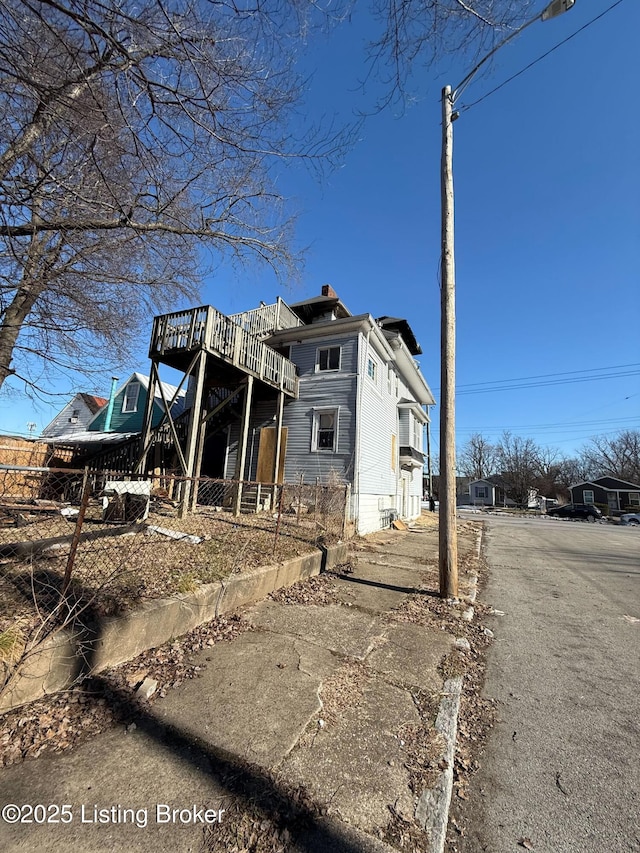 view of back of house