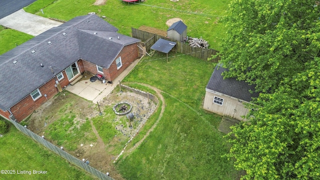 102 Eastland Dr, Bardstown, KY 40004 - aerial view of property and surrounding area