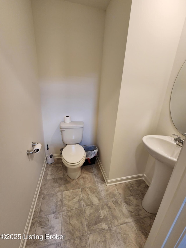 bathroom with toilet