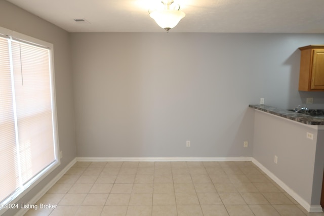 unfurnished dining area with a wealth of natural light