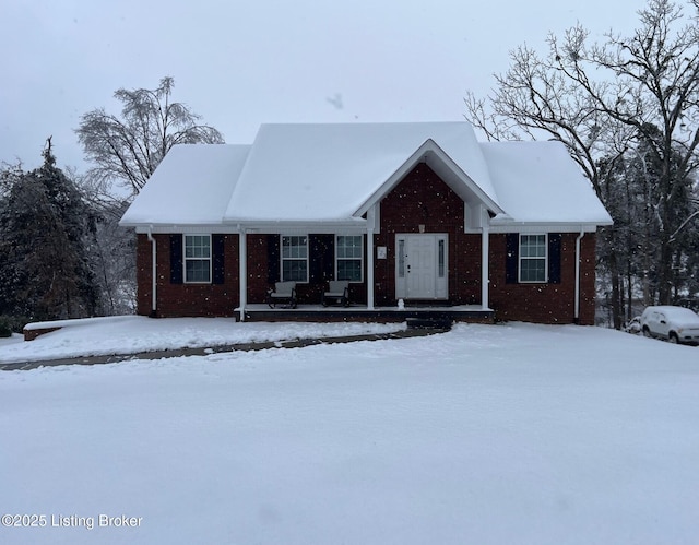 view of ranch-style house