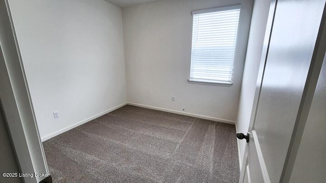 carpeted spare room with a wealth of natural light