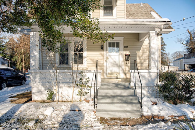 view of front of house