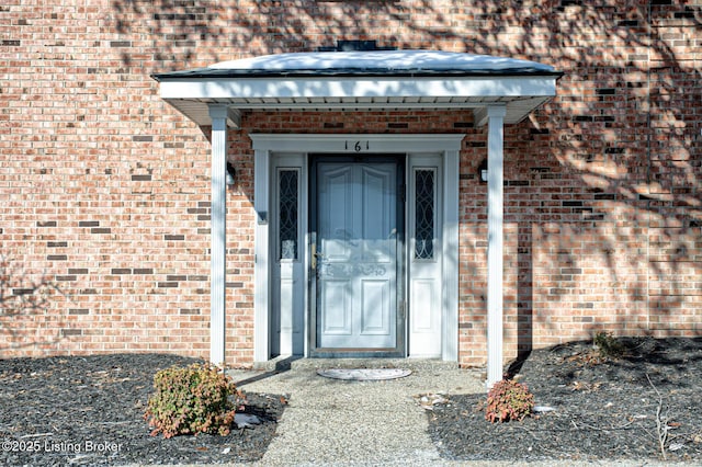 view of entrance to property