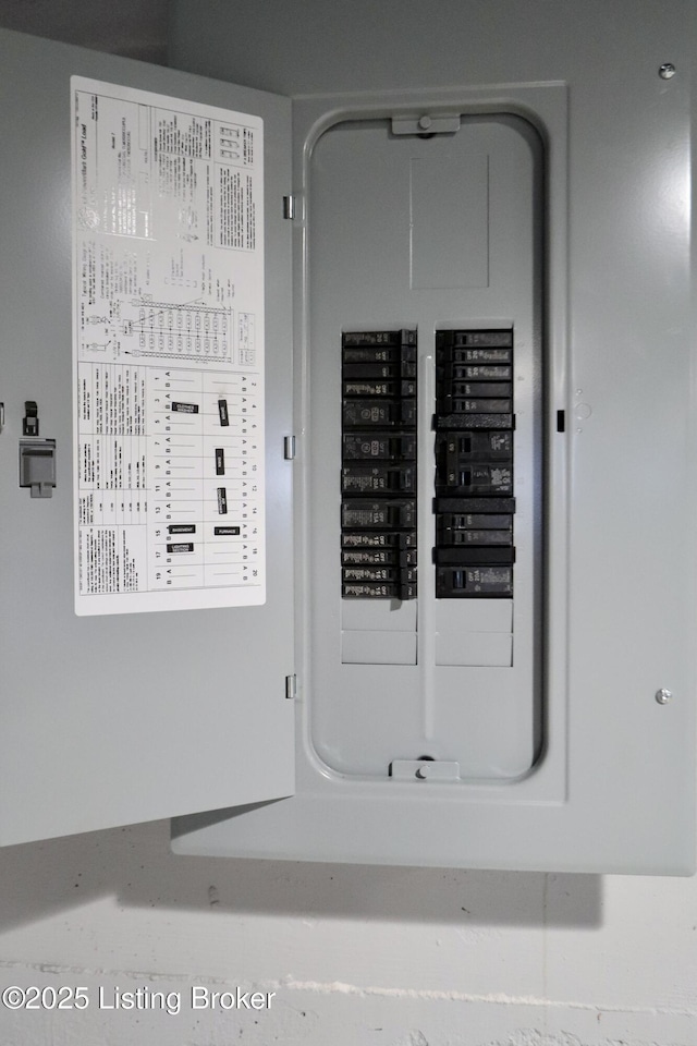 utilities with electric panel