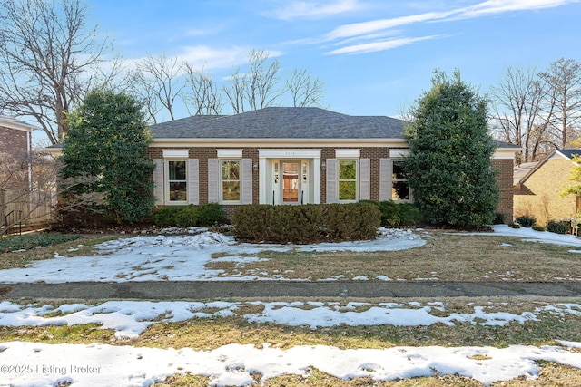 view of front of house