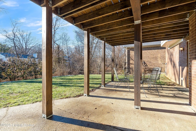 view of patio